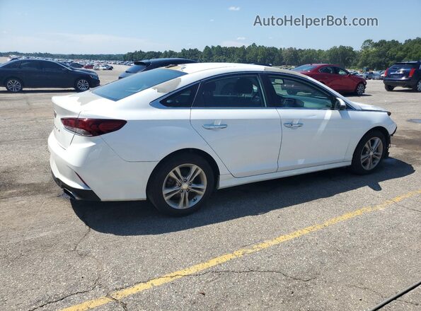 5NPE34AF8JH640565 2018 HYUNDAI SONATA White Trasero derecho