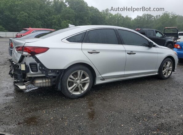 5NPE34AFXJH701575 2018 HYUNDAI SONATA Silver Trasero derecho