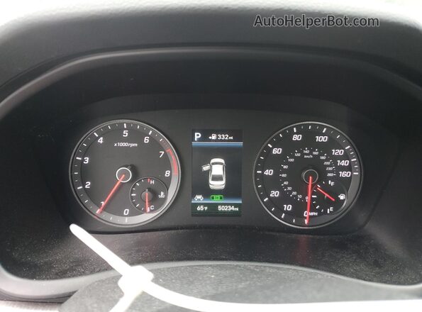 5NPE34AFXJH701575 2018 HYUNDAI SONATA Silver Vista del cuadro de instrumentos