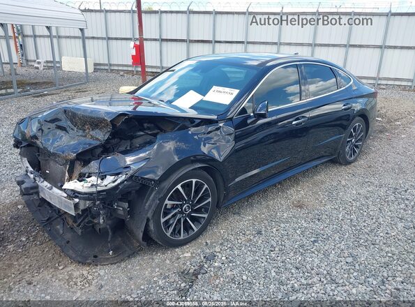 5NPEJ4J28LH048833 2020 HYUNDAI SONATA Black Vista frontal