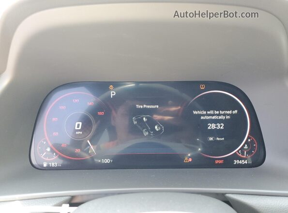 5NPEJ4J29MH107552 2021 HYUNDAI SONATA Серый Вид щитка приборов