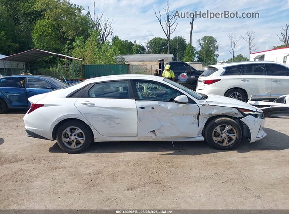 5NPLL4AG3MH015219 2021 HYUNDAI ELANTRA White Вид задньої частини салону