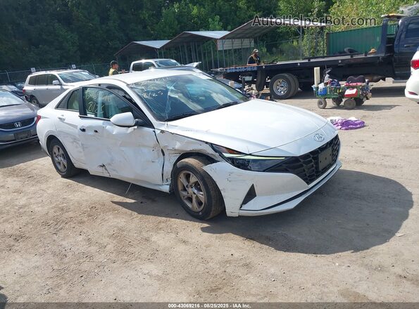 5NPLL4AG3MH015219 2021 HYUNDAI ELANTRA White Передня права чверть