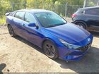 2021 Hyundai Elantra Sel Синий vin: 5NPLM4AG3MH048086
