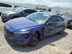2022 Hyundai Elantra Limited Blue vin: 5NPLP4AG3NH069772