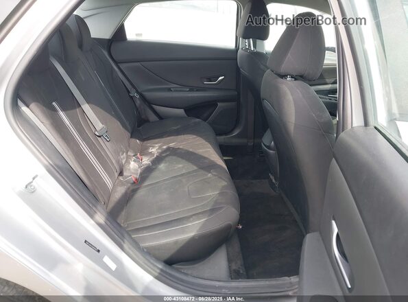 5NPLS4AG7MH010673 2021 HYUNDAI ELANTRA Silver Vista de la etiqueta del VIN