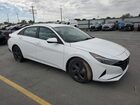 2021 Hyundai Elantra Sel White vin: 5NPLS4AG9MH025143