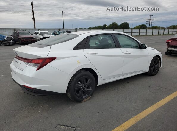 5NPLS4AG9MH025143 2021 HYUNDAI ELANTRA White Задня права чверть