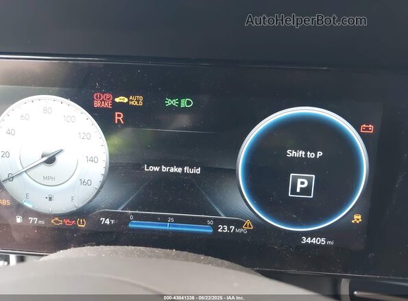 5NPLS4AG9PH098419 2023 HYUNDAI ELANTRA Синий Вид задних сидений