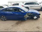 2023 Hyundai Elantra Sel Синий vin: 5NPLS4AG9PH098419