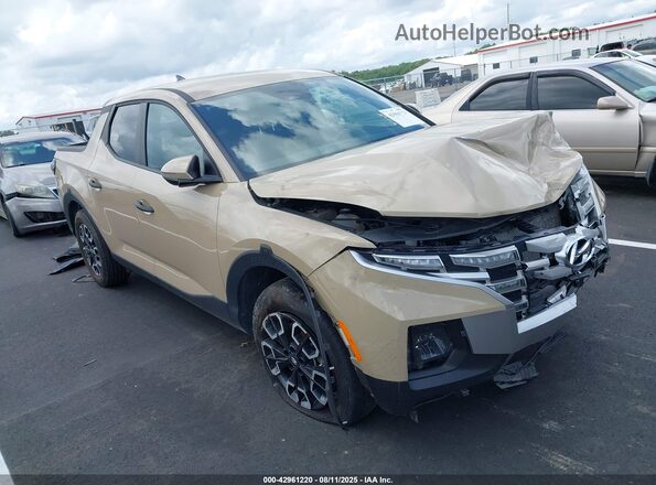 5NTJB4DE6RH107664 2024 HYUNDAI SANTA CRUZ Желто-коричневый Передняя правая четверть