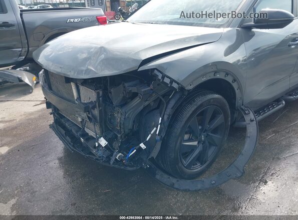 5NTJCDAF2PH059796 2023 HYUNDAI SANTA CRUZ Gray Դիմացի տեսք