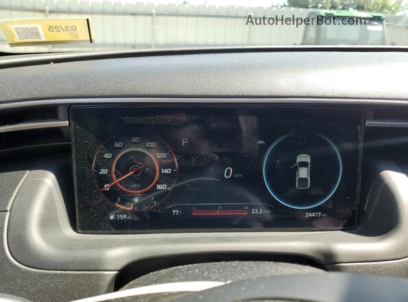 5NTJCDAF3PH076056 2023 HYUNDAI SANTA Gray Vista del cuadro de instrumentos