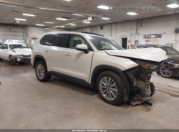 5TDAAAB51SS074950 2025 TOYOTA GRAND HIGHLANDER Белый Передняя правая четверть
