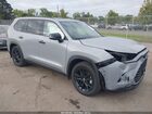 2025 Toyota Grand Highlander Hybrid Nightshade Edition Gray vin: 5TDACAB51SS049640
