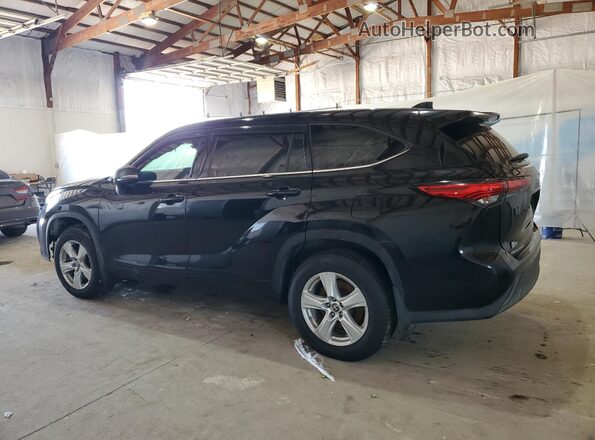 5TDBZRBH2LS051099 2020 TOYOTA HIGHLANDER Black Tył lewy