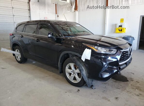 5TDBZRBH2LS051099 2020 TOYOTA HIGHLANDER Black Przód prawy