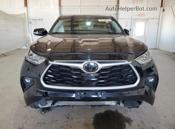 5TDBZRBH2LS051099 2020 TOYOTA HIGHLANDER Black Widok z przodu