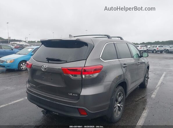 5TDBZRFH2JS912871 2018 TOYOTA LE Серый Задняя правая четверть