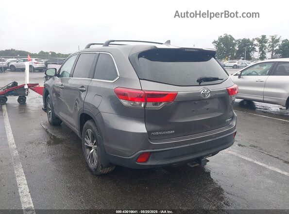 5TDBZRFH2JS912871 2018 TOYOTA LE Серый Задняя левая четверть