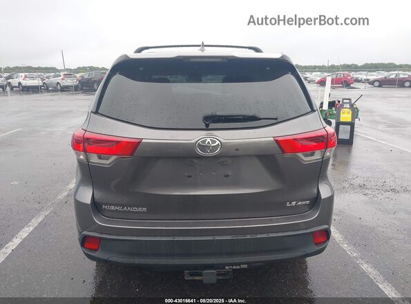 5TDBZRFH2JS912871 2018 TOYOTA LE Серый 