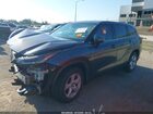 2021 Toyota Highlander L Серый vin: 5TDCZRAH3MS063009