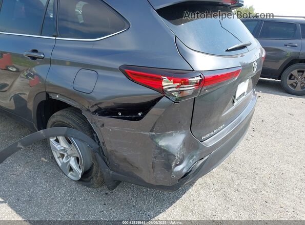 5TDCZRBH6MS065576 2021 TOYOTA HIGHLANDER Gray Front view
