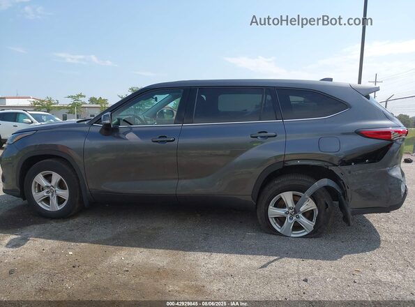 5TDCZRBH6MS065576 2021 TOYOTA HIGHLANDER Gray 360 interior view