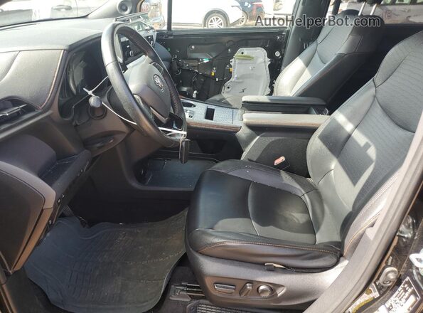 5TDDRKEC5MS035688 2021 TOYOTA SIENNA Black Սալոնի դիմացի տեսք