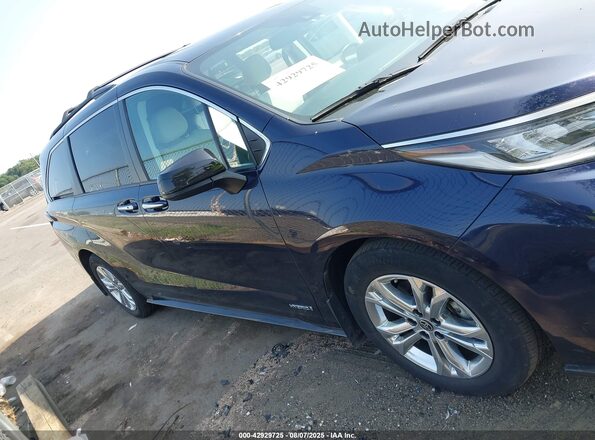 5TDDSKFC0MS024486 2021 TOYOTA SIENNA Blue Սալոնի հետևի տեսք