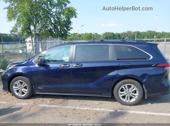 5TDDSKFC0MS024486 2021 TOYOTA SIENNA Blue Սալոնի 360 աստիճան տեսք