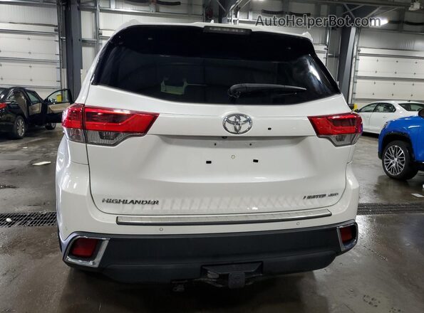 5TDDZRFH1JS805416 2018 TOYOTA LIMITED White Հետևի տեսք