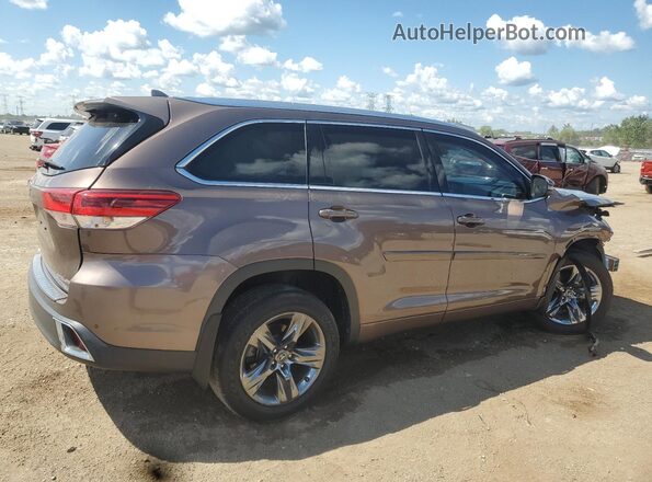 5TDDZRFHXJS833621 2018 TOYOTA LIMITED Желто-коричневый Задняя правая четверть