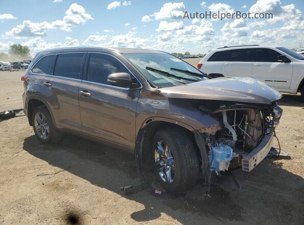 5TDDZRFHXJS833621 2018 TOYOTA LIMITED Желто-коричневый Передняя правая четверть