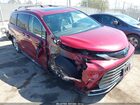 2021 Toyota Sienna Platinum Red vin: 5TDERKECXMS052006