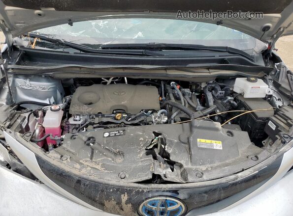 5TDERKECXPS160811 2023 TOYOTA LIMITED Silver Vista del compartimento del motor