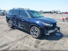 2020 Toyota Highlander Hybrid Xle Blue vin: 5TDGARAH9LS500292