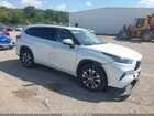 2022 Toyota Highlander Xle White vin: 5TDGZRBH1NS224099