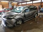 2022 Toyota Sienna Xle Gray vin: 5TDJRKEC3NS087308