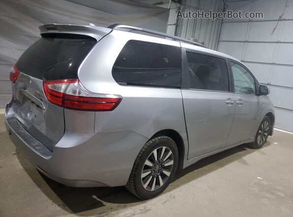 5TDJZ3DC6JS191857 2018 TOYOTA LE Silver Trasero derecho