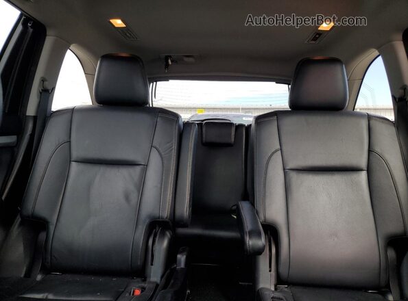 5TDJZRFH2JS531792 2018 TOYOTA HIGHLANDER Gray Vista de los asientos traseros