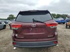 2017 Toyota Highlander Se Burgundy vin: 5TDJZRFH9HS455644 2017 Toyota Highlander Se Burgundy vin: 5TDJZRFH9HS455644