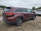 2017 Toyota Highlander Se Burgundy vin: 5TDJZRFH9HS455644 2017 Toyota Highlander Se Burgundy vin: 5TDJZRFH9HS455644