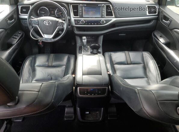 5TDJZRFHXJS845111 2018 TOYOTA HIGHLANDER White Vista del salpicadero