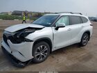 2023 Toyota Highlander Hybrid Xle White vin: 5TDKBRCH1PS122902