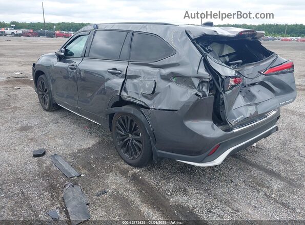 5TDKDRBH3PS509026 2023 TOYOTA HIGHLANDER Gray Tył lewy