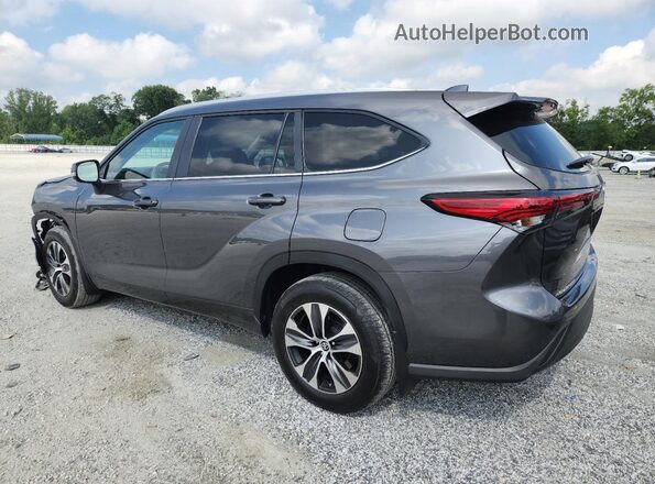 5TDKDRBH8PS013929 2023 TOYOTA HIGHLANDER Gray Trasero izquierdo
