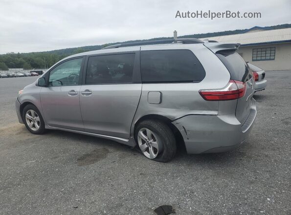 5TDKZ3DC3JS923866 2018 TOYOTA LE Серебряный Задняя левая четверть