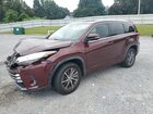 2017 Toyota Highlander Se Red vin: 5TDKZRFHXHS232016