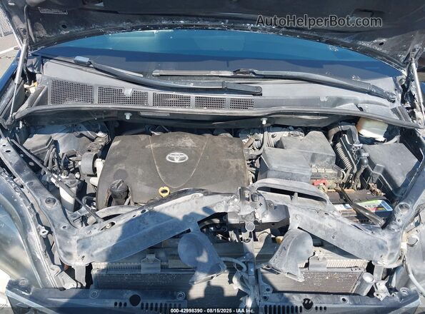 5TDXZ3DC1JS944849 2018 TOYOTA SIENNA Black Vista trasera